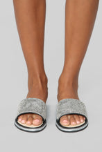 Load image into Gallery viewer, Wishing On A Star Flat Sandal - Black