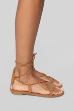 Load image into Gallery viewer, Keep It Moving Flat Sandals - Tan