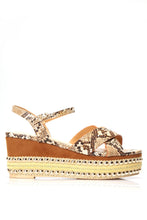 Load image into Gallery viewer, No Denying It Flat Sandal - Brown