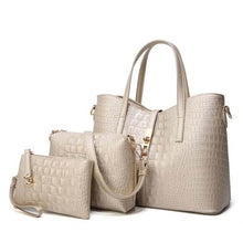 Load image into Gallery viewer, Luxury 3PC Women Rivet Handbags