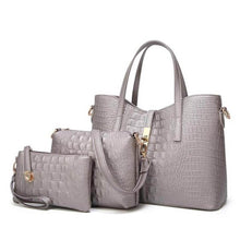 Load image into Gallery viewer, Luxury 3PC Women Rivet Handbags