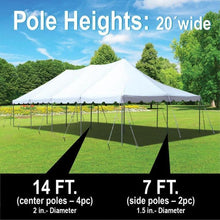Load image into Gallery viewer, Just Need $149 &amp; Free Shipping | Party Tents Direct 20x40 Outdoor Wedding Canopy Event Pole Tent