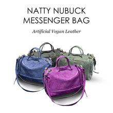 Load image into Gallery viewer, Natty Nubuck Messenger Bag