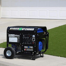 Load image into Gallery viewer, Just Nedd $175 &amp; Free Shipping | 12,000 Max 9,500 Running Watts Dual Fuel Electric Start Portable Generator