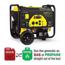 Load image into Gallery viewer, Just $129 &amp; Free Shipping | 3800-Watt Dual Fuel RV Ready Portable Generator with Electric Start