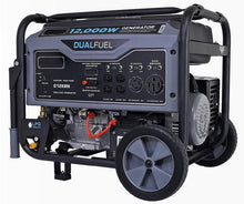 Load image into Gallery viewer, 12,000W Dual Fuel Portable Generator in Space Gray with Electric Start, G12KBN, CARB Approved