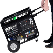 Load image into Gallery viewer, Just Nedd $175 &amp; Free Shipping | 12,000 Max 9,500 Running Watts Dual Fuel Electric Start Portable Generator