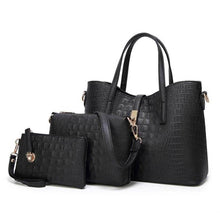 Load image into Gallery viewer, Luxury 3PC Women Rivet Handbags