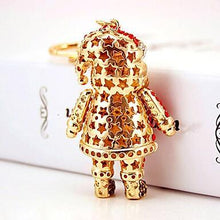 Load image into Gallery viewer, Rhinestones Bag Charm Women's Daily Red
